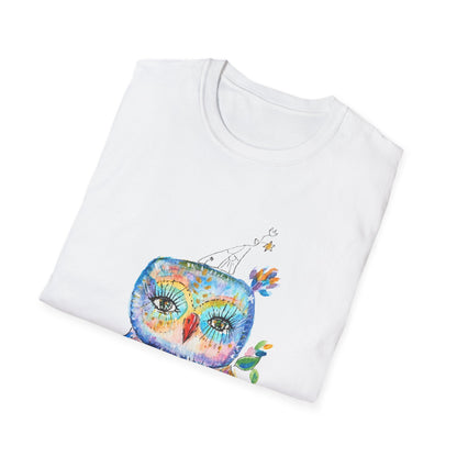 Colorful Owls Softstyle T-shirt - The Babushka