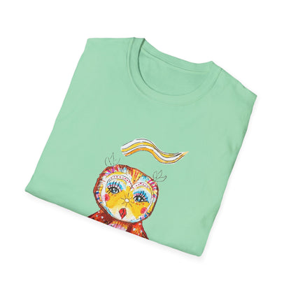 Colorful Owls Softstyle T-Shirt - The Song Maker