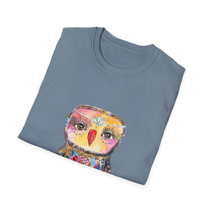 Colorful Owls Softstyle T-Shirt - The Princess