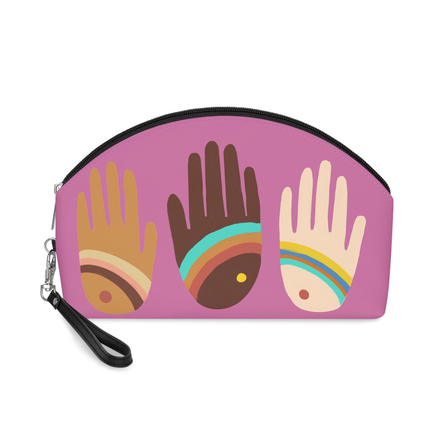 Rainbow Hands Little Essentials Bag | Pink