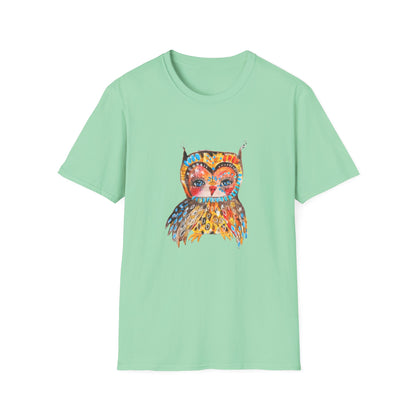 Colorful Owls Softstyle T-Shirt - The Sweetheart