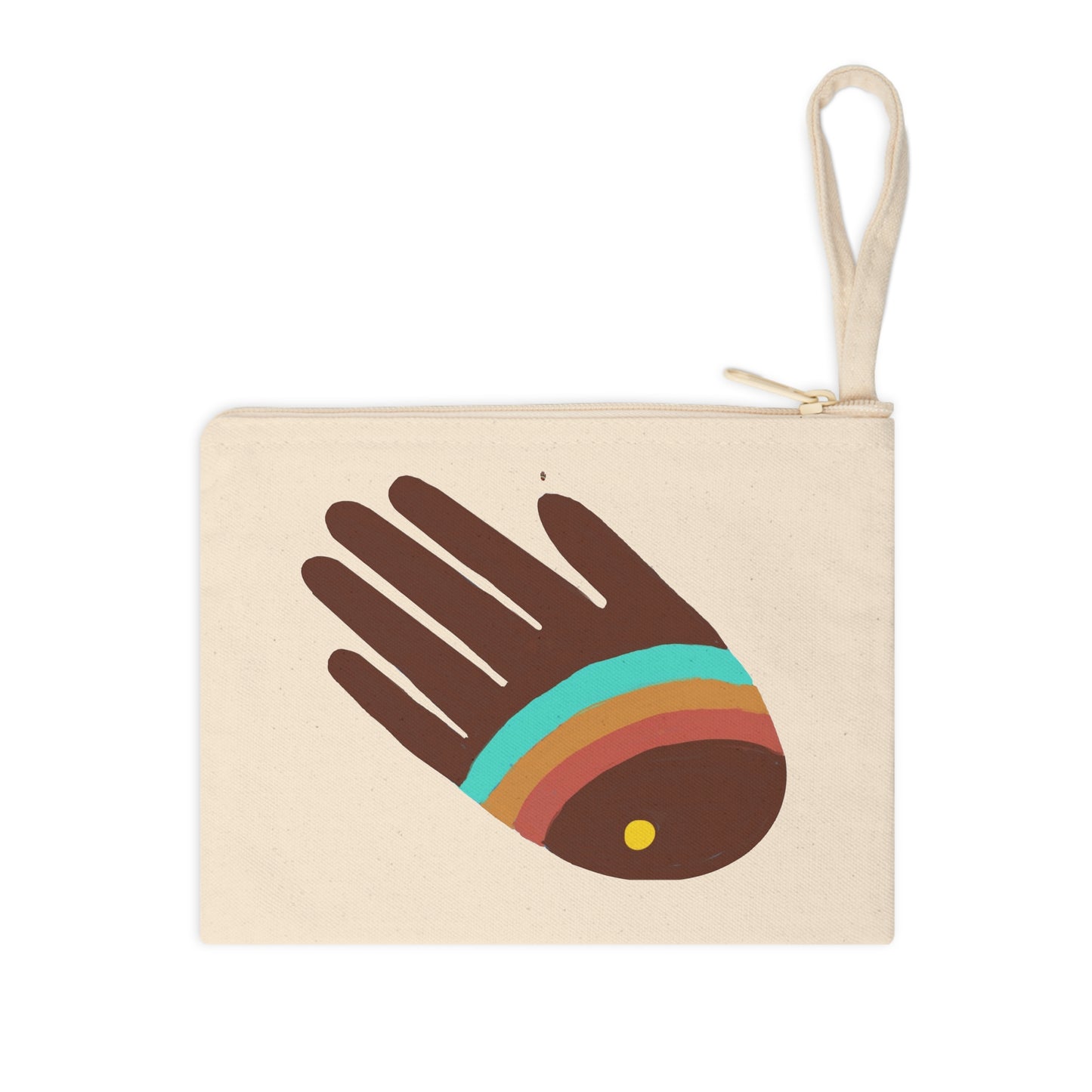 Rainbow Hands Zipper Pouch No.1