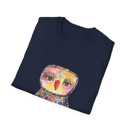Colorful Owls Softstyle T-Shirt - The Princess