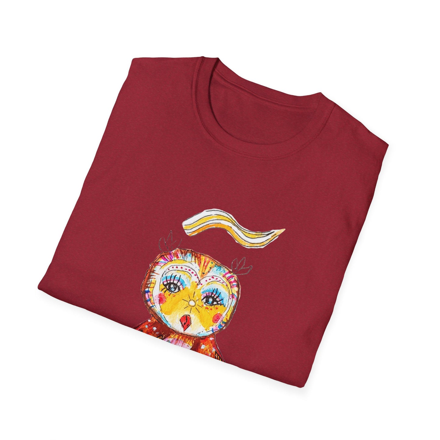Colorful Owls Softstyle T-Shirt - The Song Maker