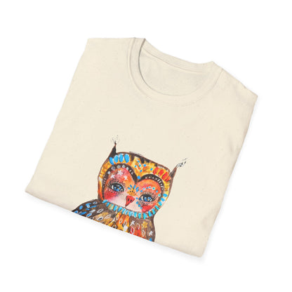 Colorful Owls Softstyle T-Shirt - The Sweetheart