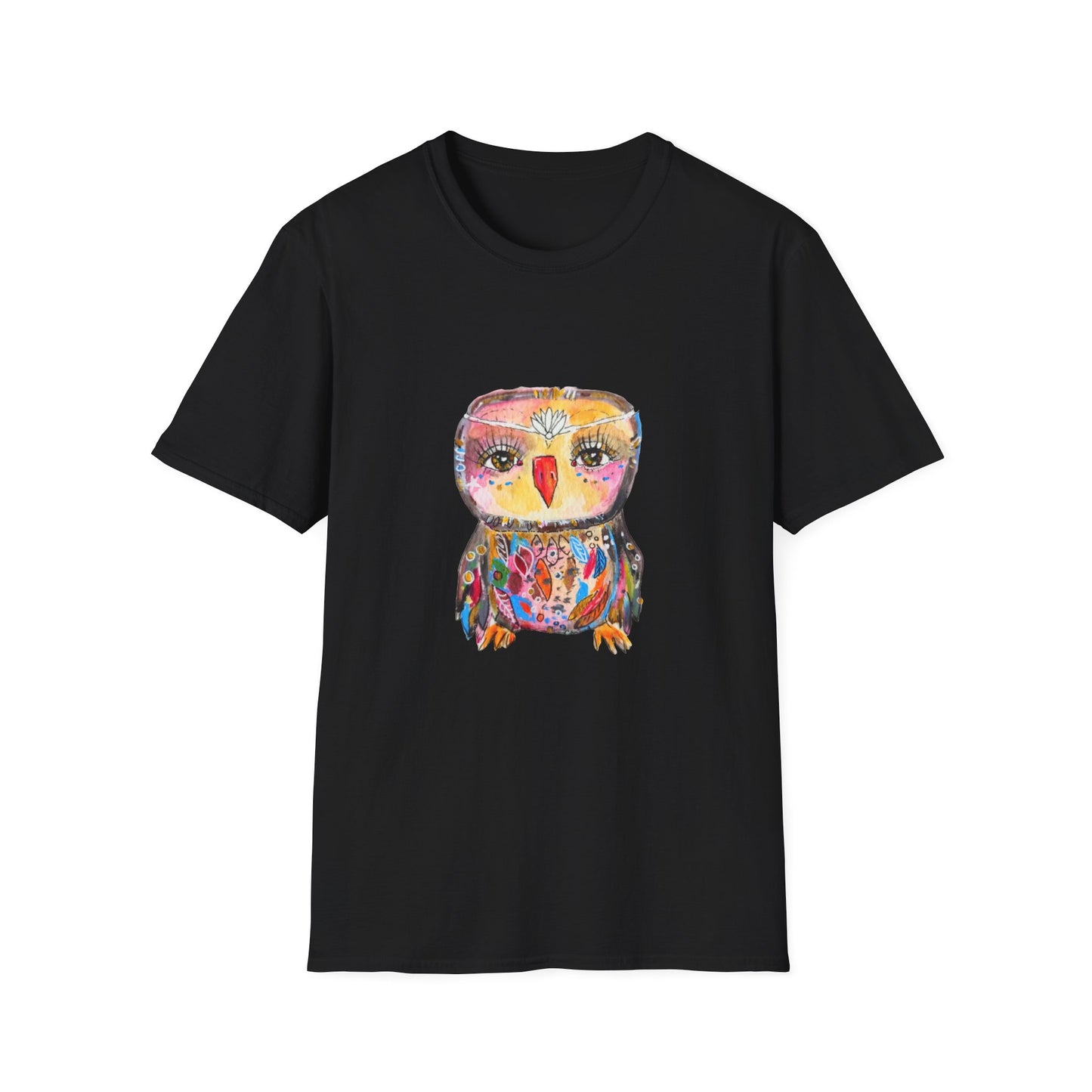 Colorful Owls Softstyle T-Shirt - The Princess