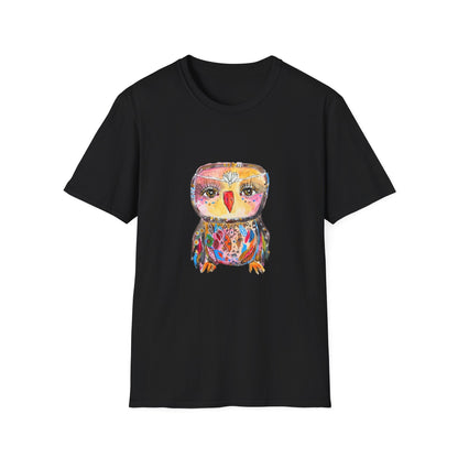 Colorful Owls Softstyle T-Shirt - The Princess