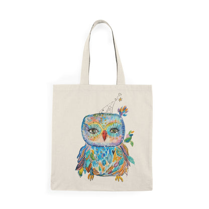 Colorful Owls - The Babushka Tote Bag