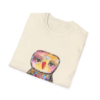 Colorful Owls Softstyle T-Shirt - The Princess