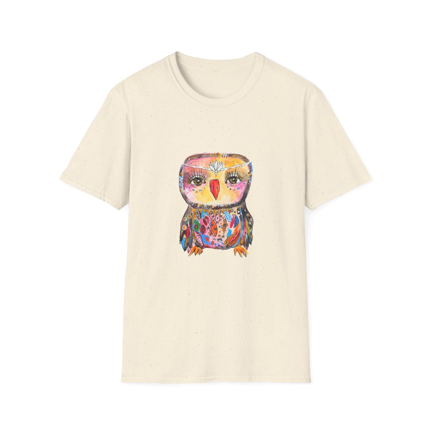 Colorful Owls Softstyle T-Shirt - The Princess
