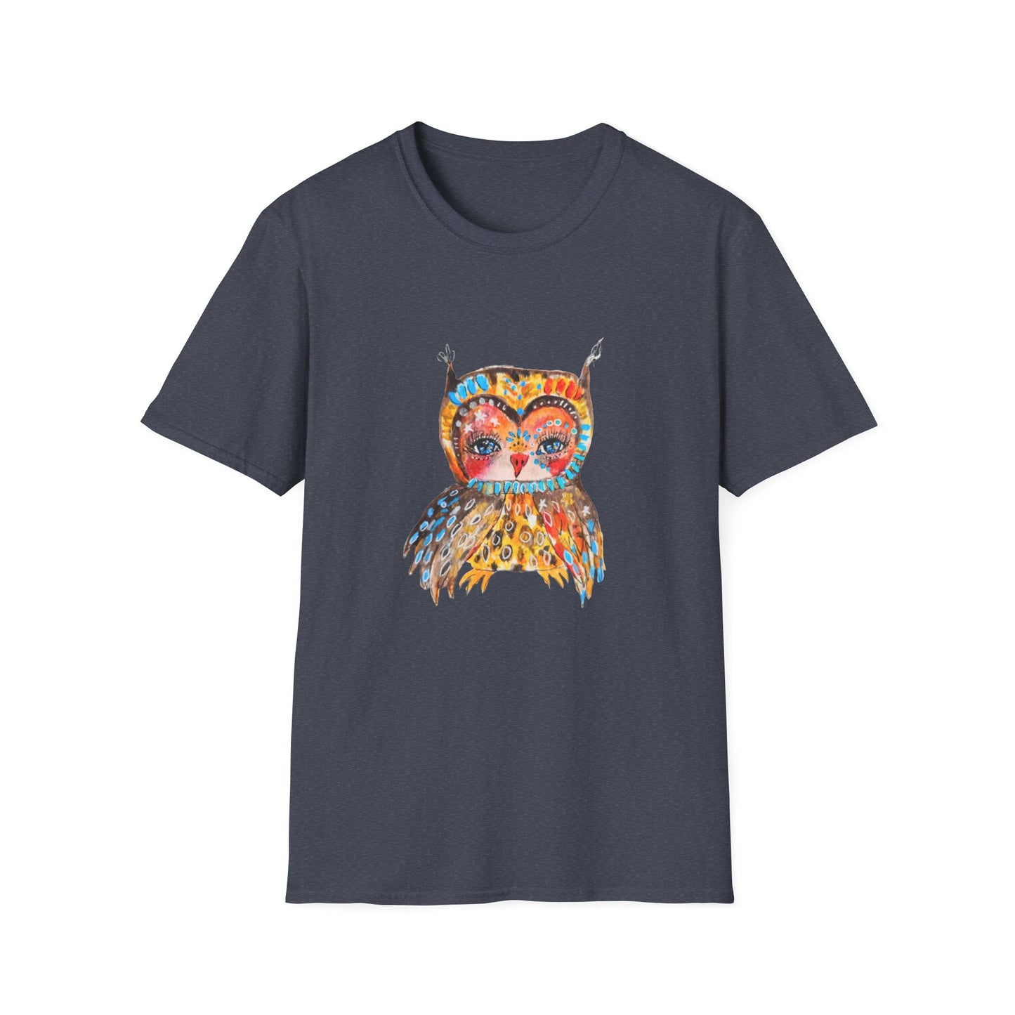 Colorful Owls Softstyle T-Shirt - The Sweetheart