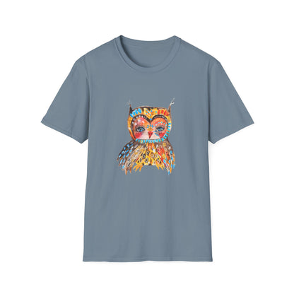Colorful Owls Softstyle T-Shirt - The Sweetheart