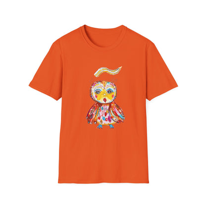 Colorful Owls Softstyle T-Shirt - The Song Maker