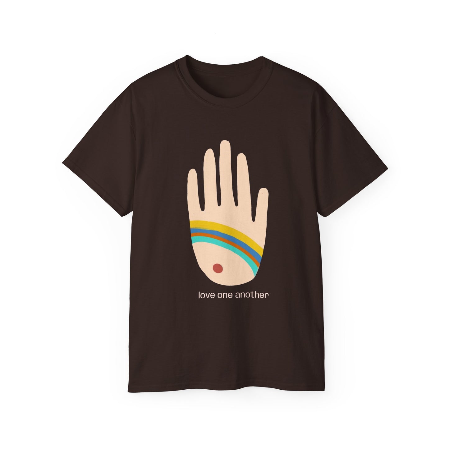 Rainbow Hands | Love One Another T-Shirt No.3