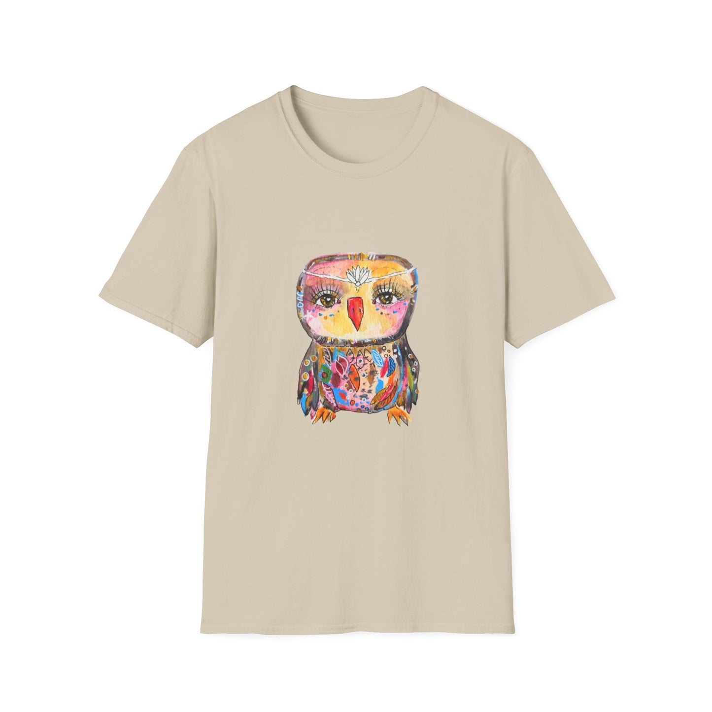 Colorful Owls Softstyle T-Shirt - The Princess
