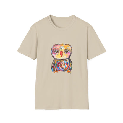 Colorful Owls Softstyle T-Shirt - The Princess
