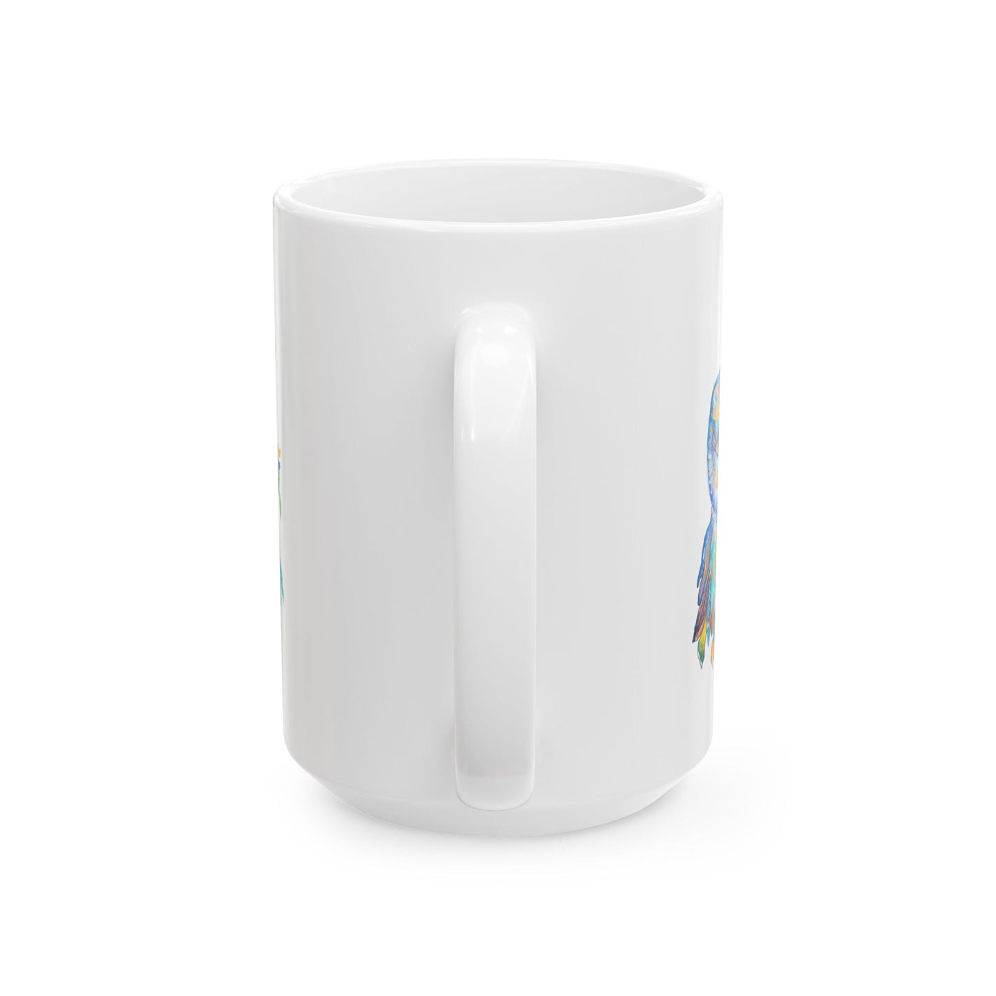 Colorful Owls Ceramic Mug - The Babushka