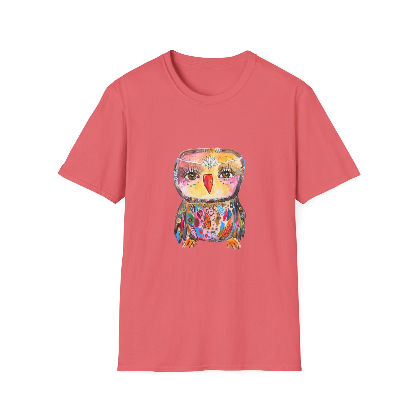 Colorful Owls Softstyle T-Shirt - The Princess