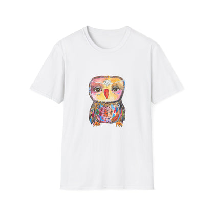 Colorful Owls Softstyle T-Shirt - The Princess