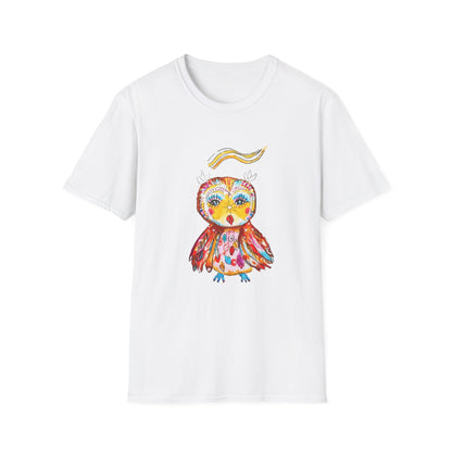 Colorful Owls Softstyle T-Shirt - The Song Maker