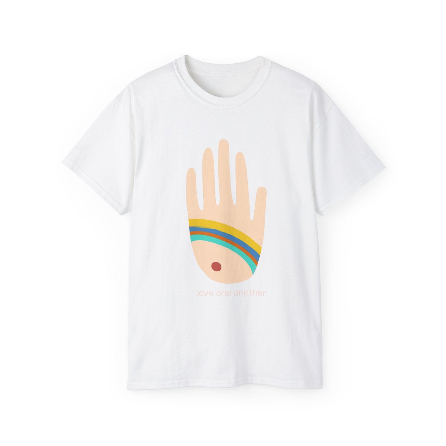 Rainbow Hands | Love One Another T-Shirt No.3