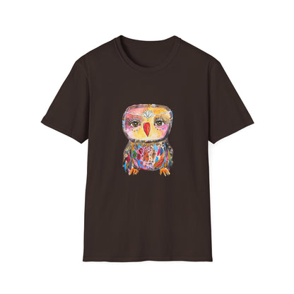 Colorful Owls Softstyle T-Shirt - The Princess