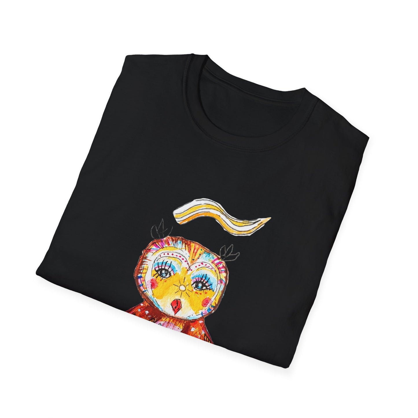 Colorful Owls Softstyle T-Shirt - The Song Maker