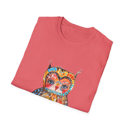 Colorful Owls Softstyle T-Shirt - The Sweetheart