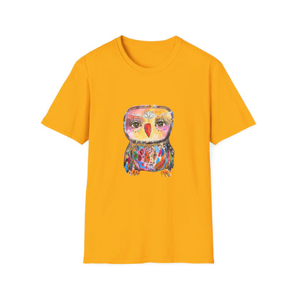 Colorful Owls Softstyle T-Shirt - The Princess
