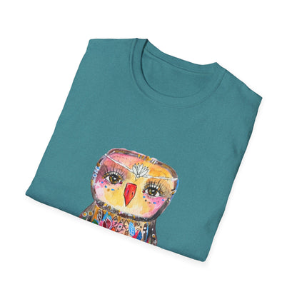 Colorful Owls Softstyle T-Shirt - The Princess