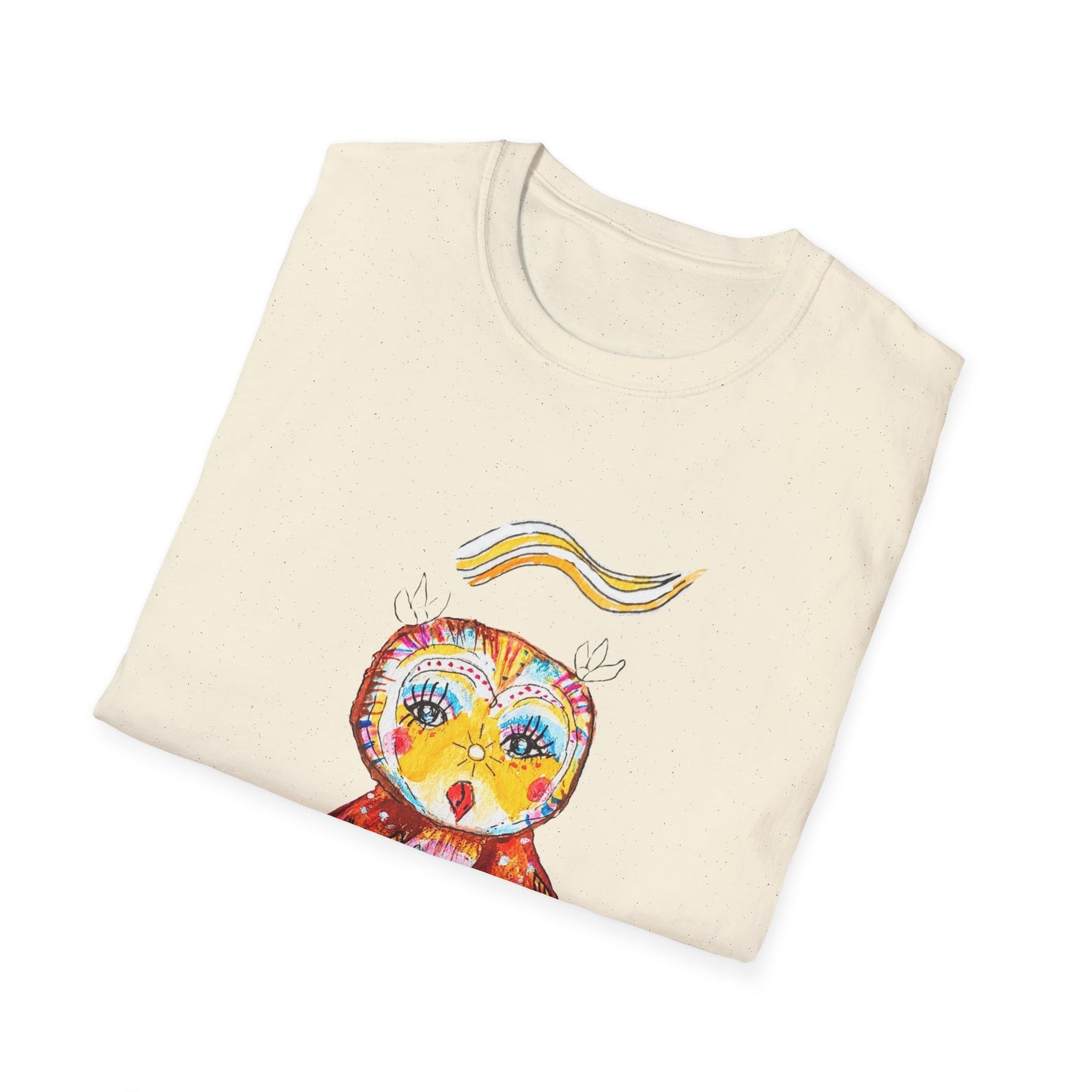 Colorful Owls Softstyle T-Shirt - The Song Maker