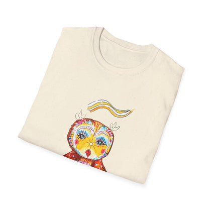 Colorful Owls Softstyle T-Shirt - The Song Maker