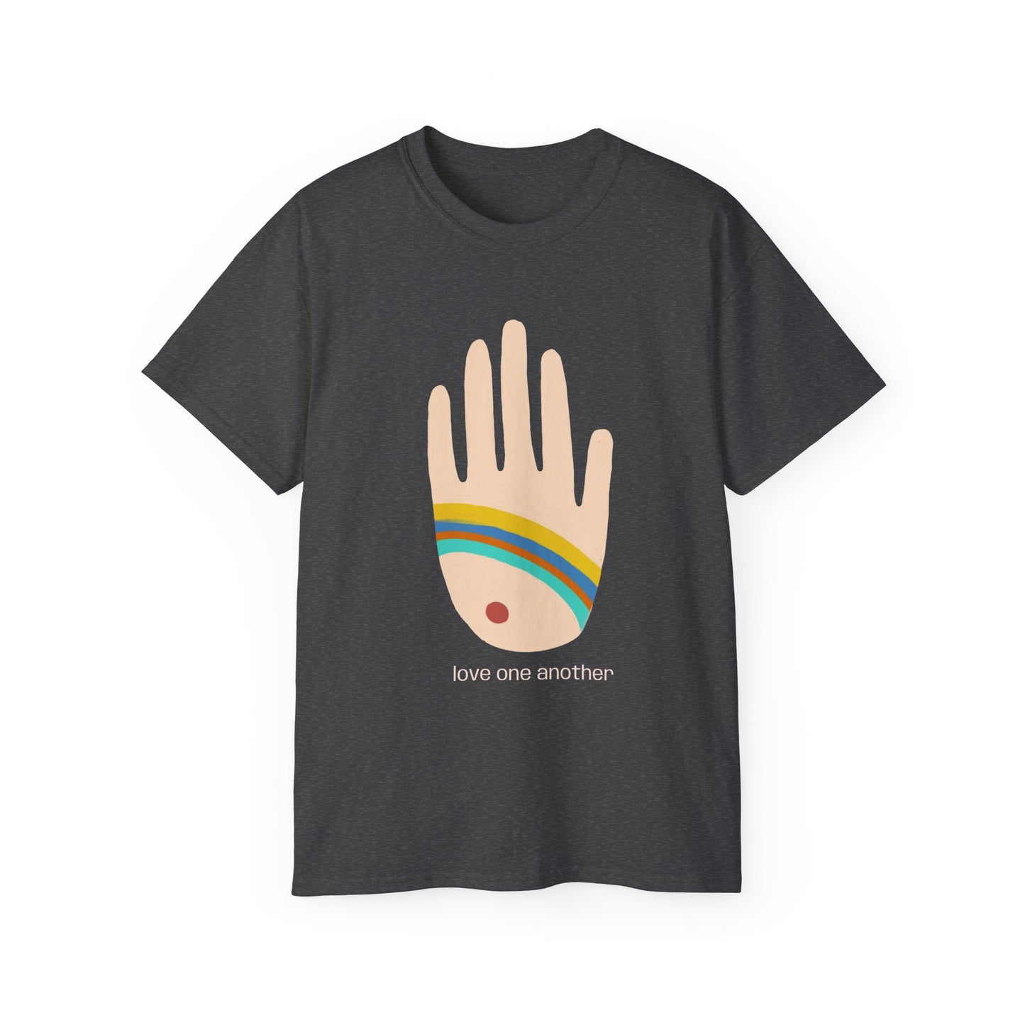 Rainbow Hands | Love One Another T-Shirt No.3