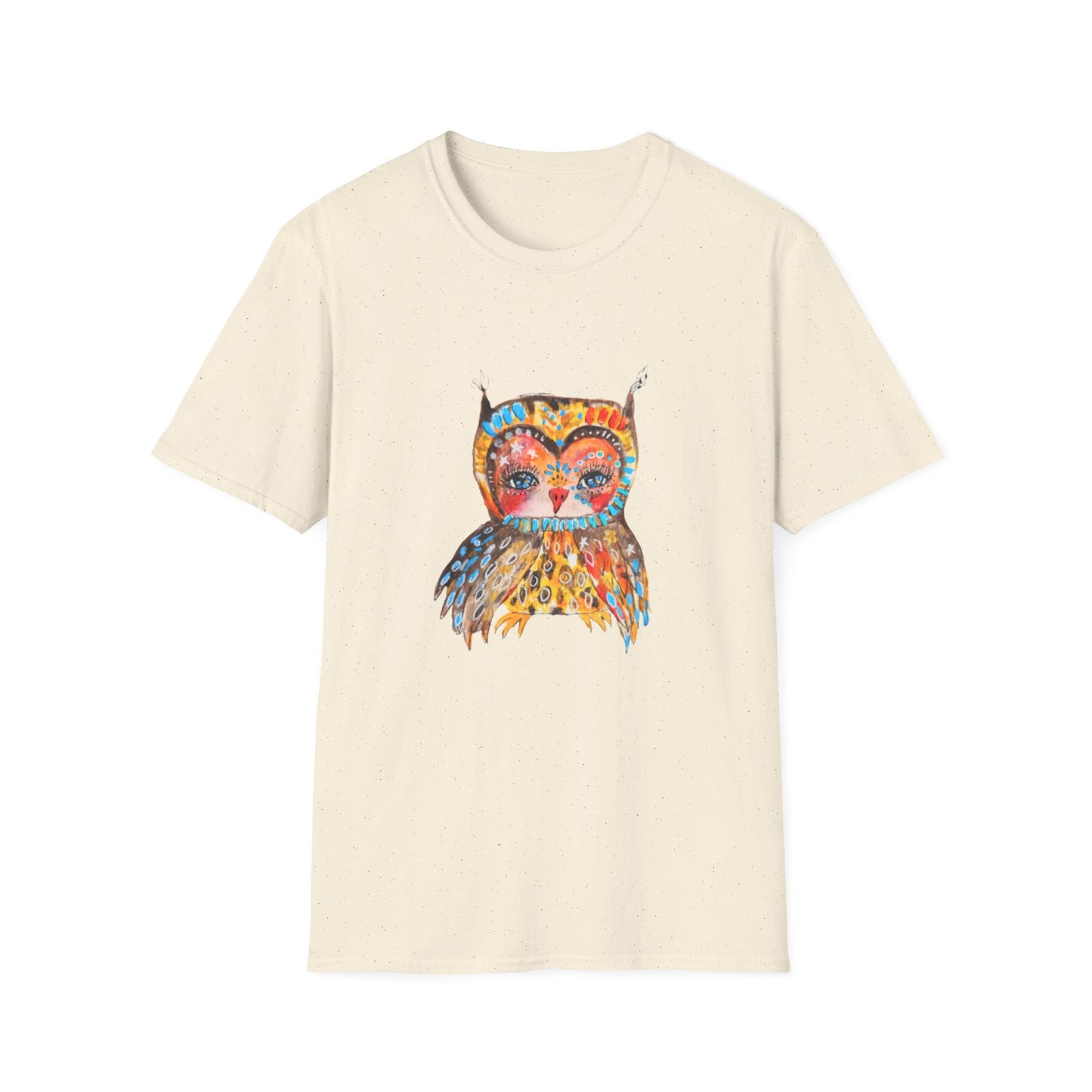 Colorful Owls Softstyle T-Shirt - The Sweetheart