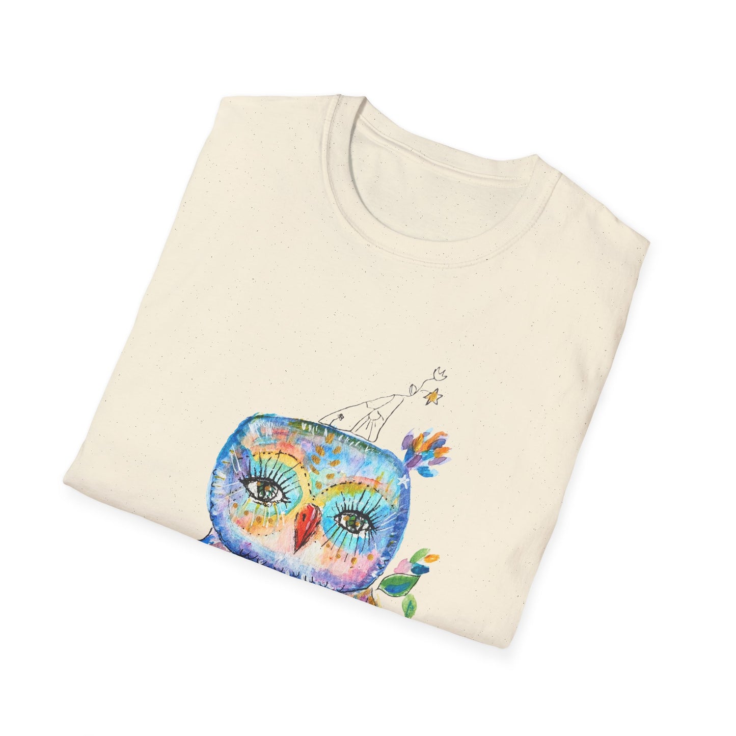 Colorful Owls Softstyle T-shirt - The Babushka