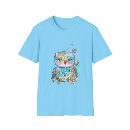 Colorful Owls Softstyle T-shirt - The Babushka