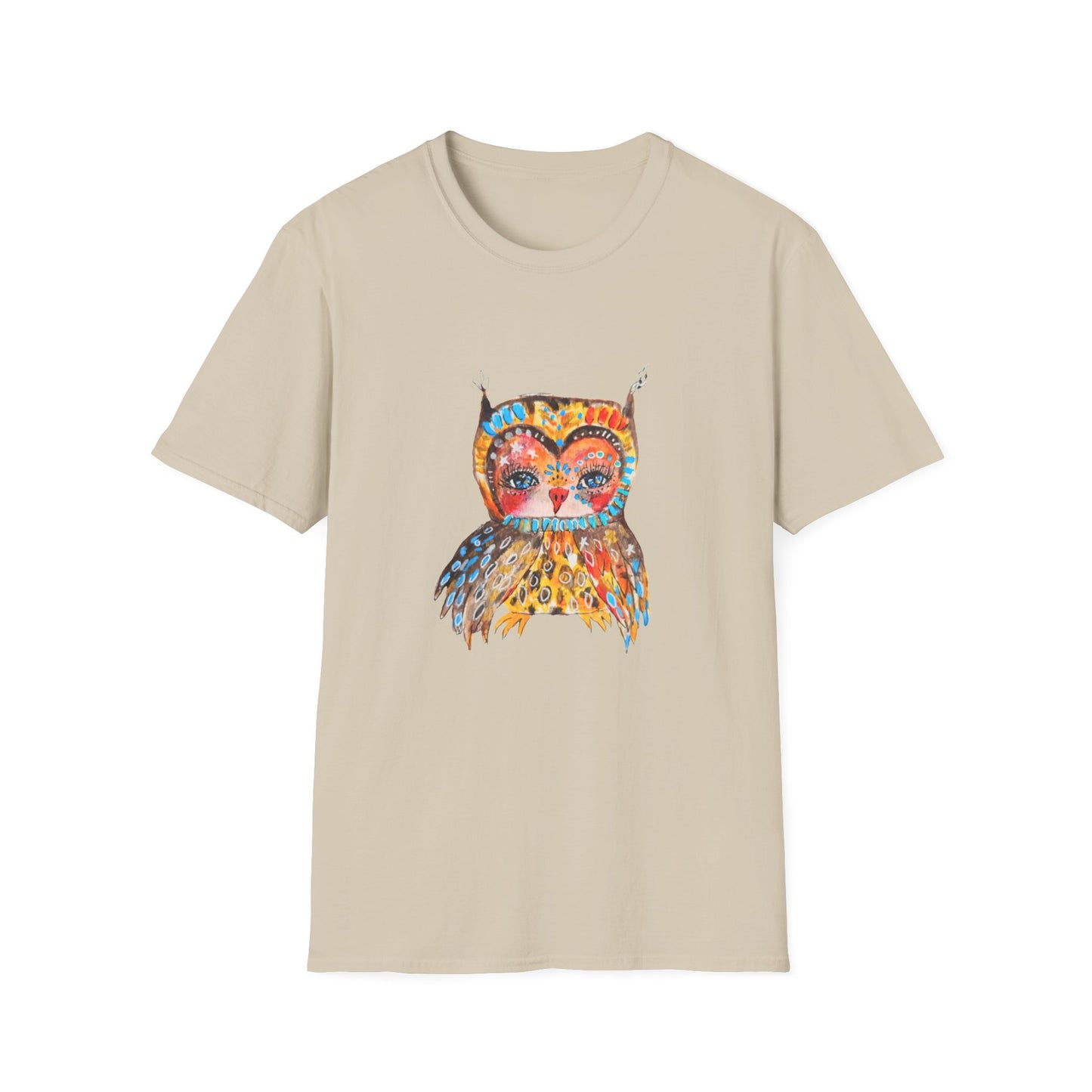 Colorful Owls Softstyle T-Shirt - The Sweetheart