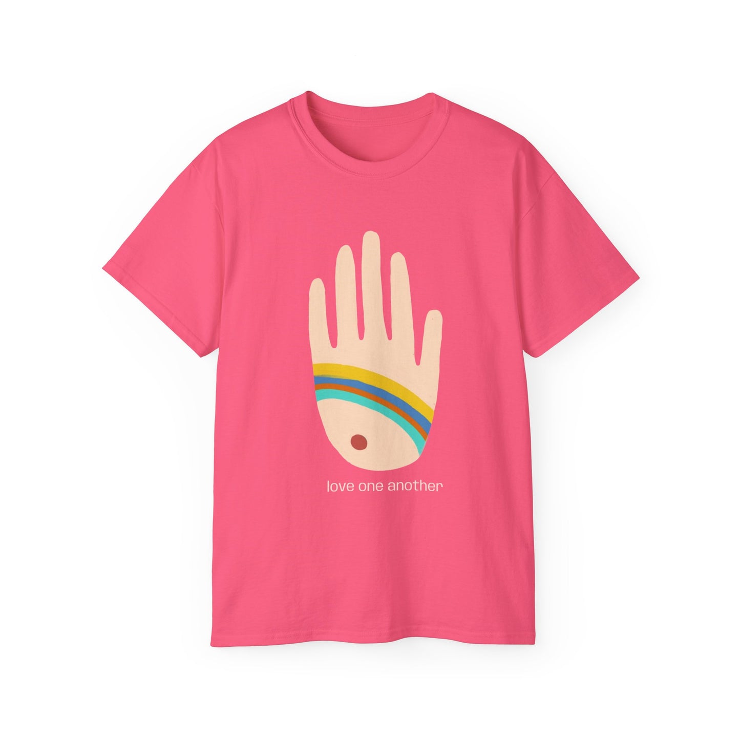 Rainbow Hands | Love One Another T-Shirt No.3