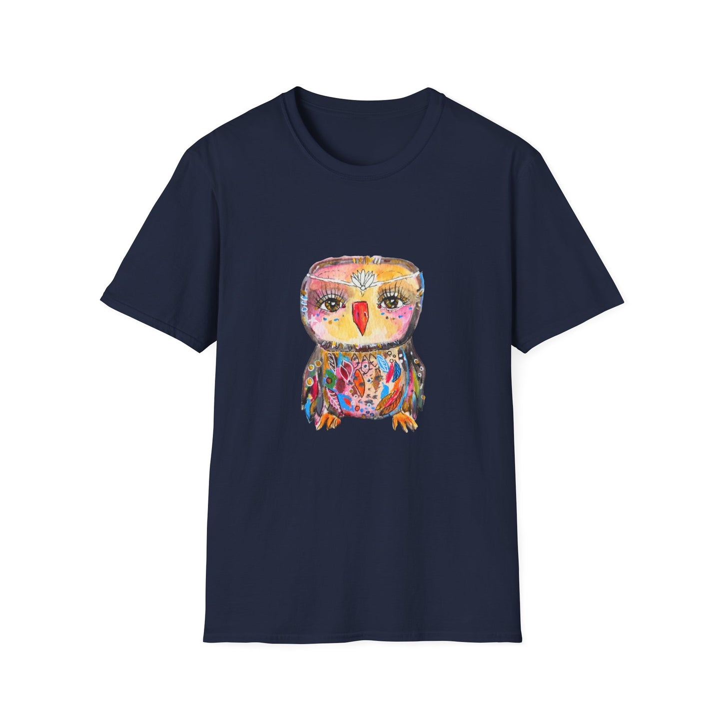 Colorful Owls Softstyle T-Shirt - The Princess