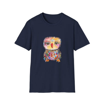 Colorful Owls Softstyle T-Shirt - The Princess