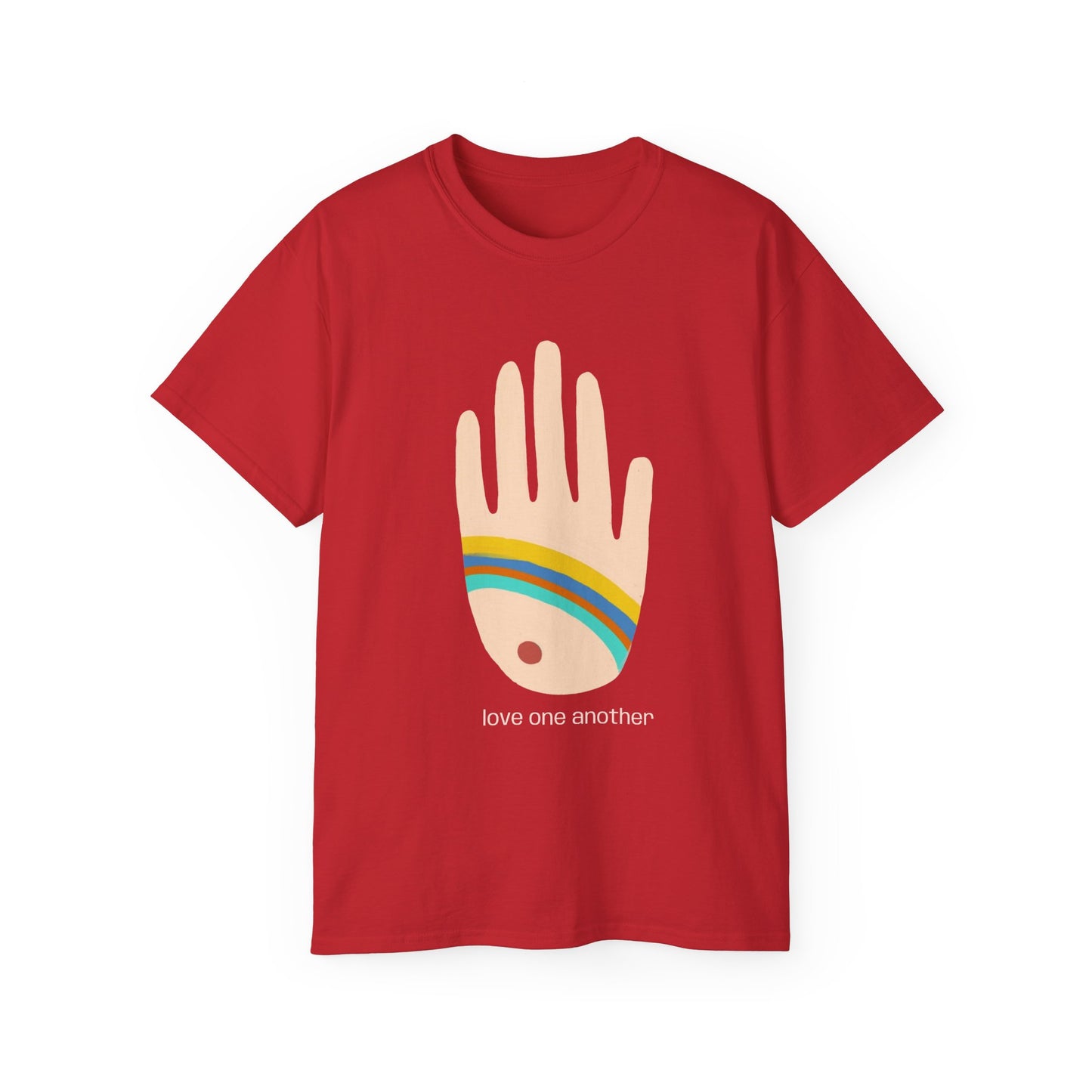 Rainbow Hands | Love One Another T-Shirt No.3
