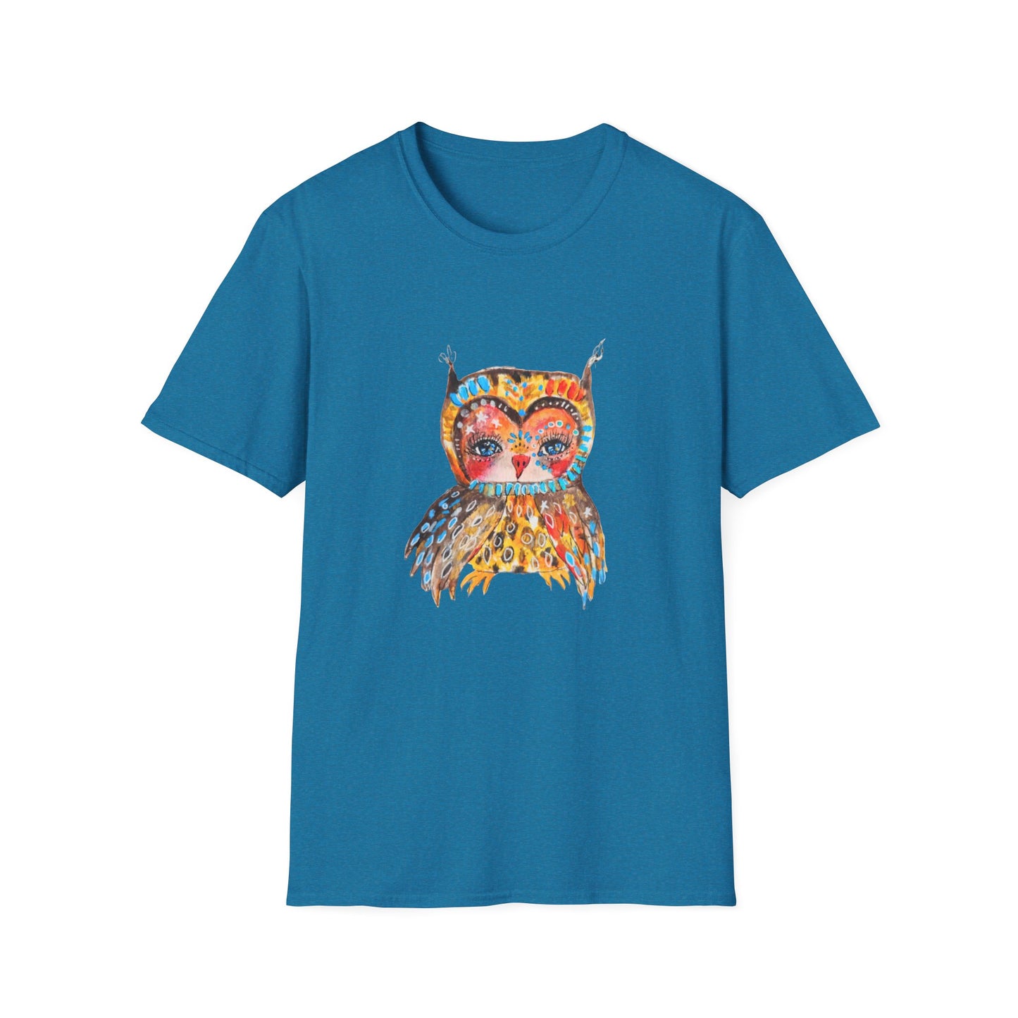 Colorful Owls Softstyle T-Shirt - The Sweetheart