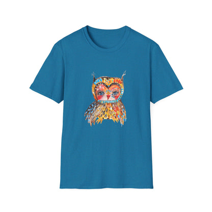 Colorful Owls Softstyle T-Shirt - The Sweetheart