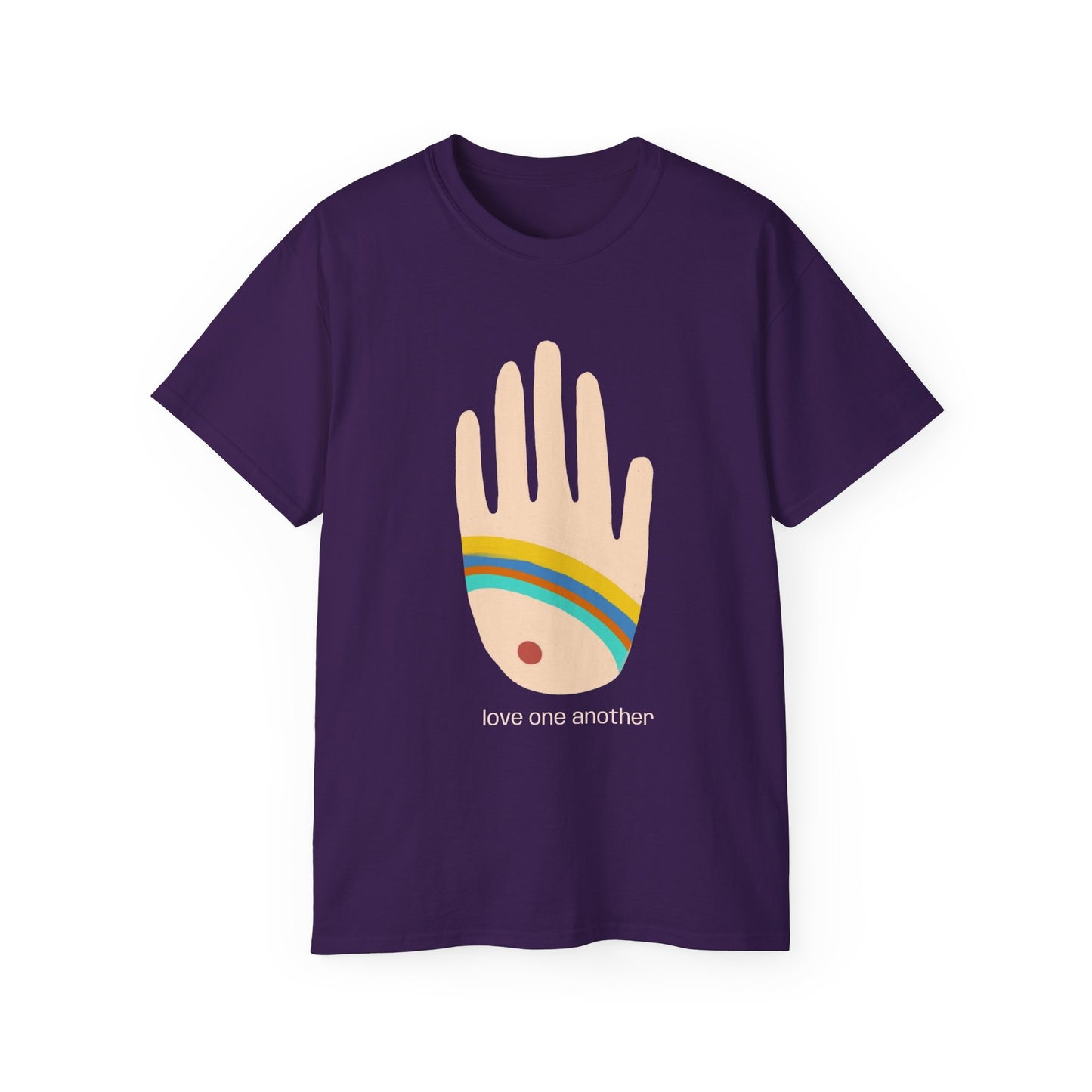 Rainbow Hands | Love One Another T-Shirt No.3
