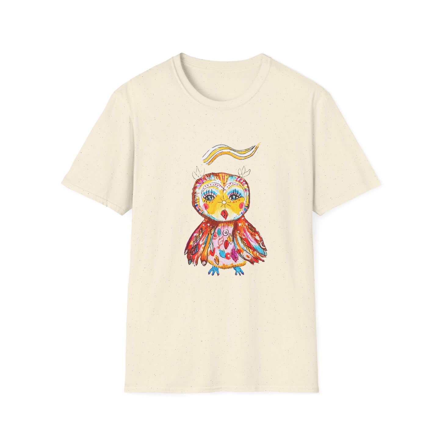 Colorful Owls Softstyle T-Shirt - The Song Maker