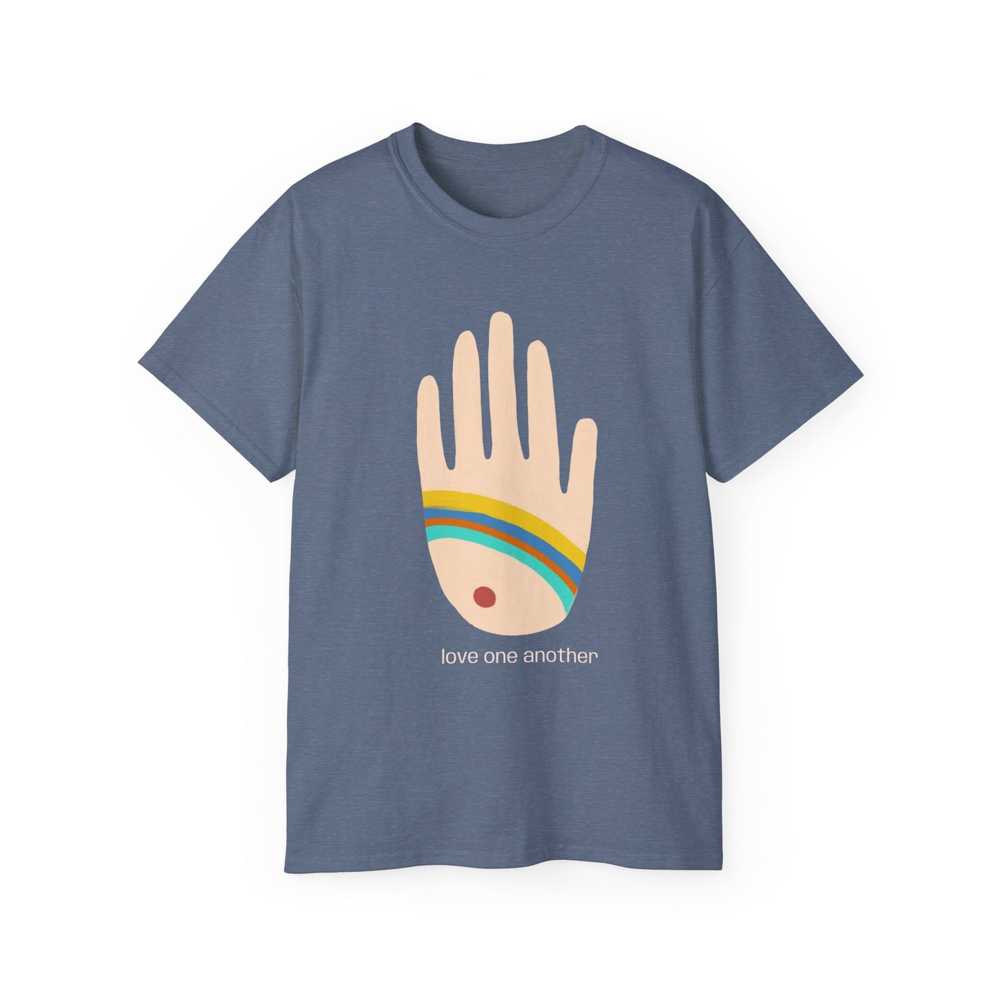 Rainbow Hands | Love One Another T-Shirt No.3