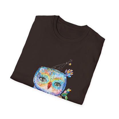 Colorful Owls Softstyle T-shirt - The Babushka