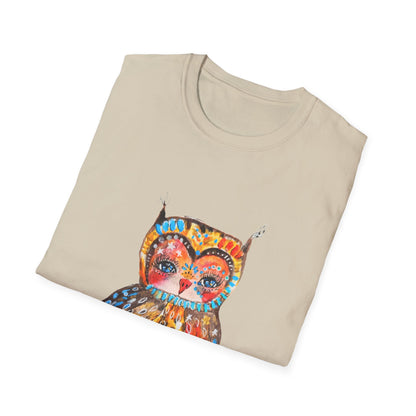 Colorful Owls Softstyle T-Shirt - The Sweetheart