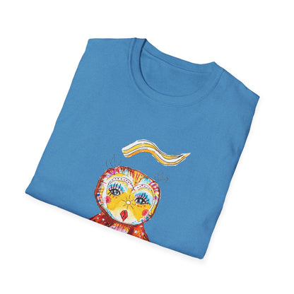 Colorful Owls Softstyle T-Shirt - The Song Maker