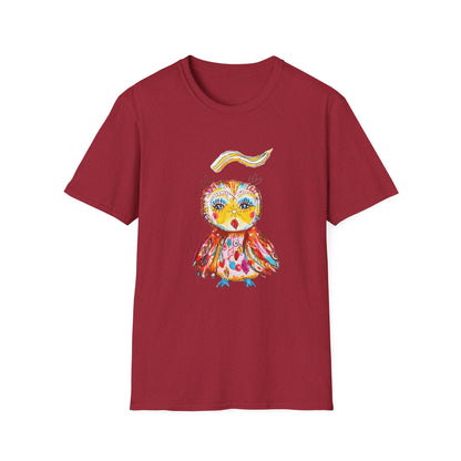 Colorful Owls Softstyle T-Shirt - The Song Maker